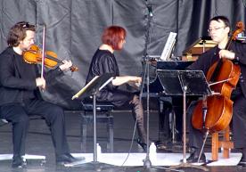 Entcho Todorov (from left), Margrit Zimmermann and Kalin Ivanov. Entcho Todorov (from left), Margrit Zimmermann and Kalin Ivanov.