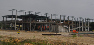 Construction site of the new RTPark at UVI's St. Croix campus. Construction site of the new RTPark at UVI's St. Croix campus.
