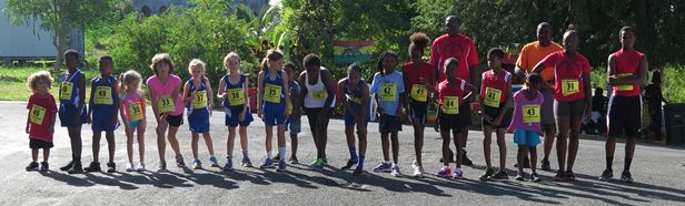 Children Race starting line Jan. 9, 2017
