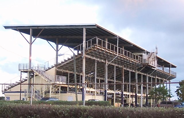 The Randall "Doc" James Racetrack on St. Croix is silent while horsemen, the track operators and the government squabble.