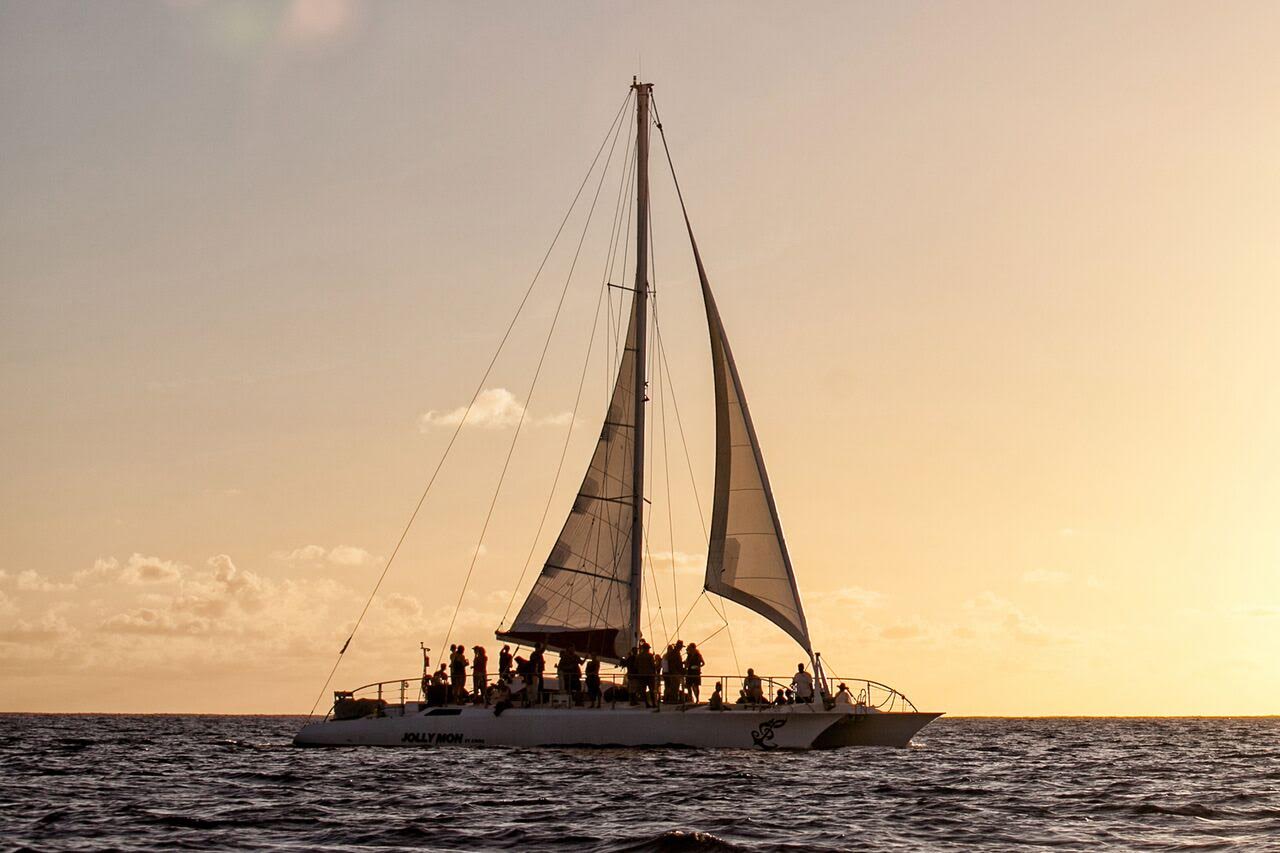 Jolly Mon at sunset. (Photo by Kelly Greer)