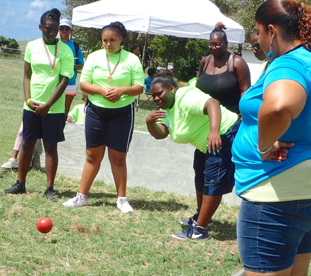 Bocce is one of the sports Special Olympic entrants competed in.