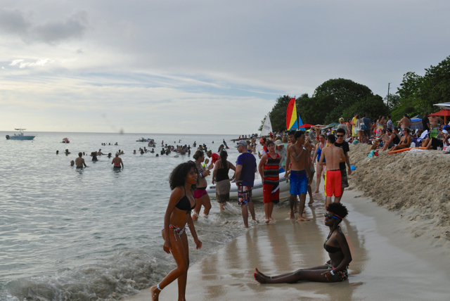 Every year, Reef Jam draws about 1,000 people to Rainbow Beach. (Source file photo)