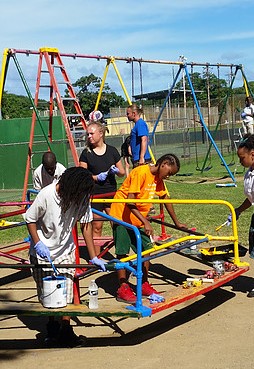 Playground at D.C. Canegata Ballpark