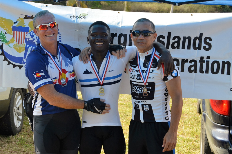 Winners of Expert group (left to right) &ndash; Scott Fricks (2nd place); Bevern Sage Jr. (1st. place); Miguel Cruz (3rd place) [photo by Bevern Sage]