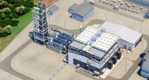 Rendering of the Wartsila Power Plant with three new units at Harley power plant St. Thomas. (Image provided by WAPA)