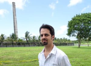 Archeologist Steve Lenik. (Anne Salafia photo)