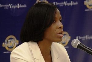 Delegate to Congress Stacey Plaskett (File photo)