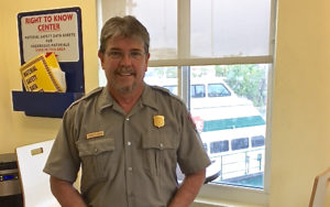 VINP Darrell Echols is the acting superintendent at the V.I. National Park.