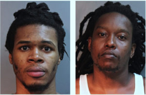 K'Shawn Hughes, left, and Andre Auguste have been chargedin the June 4 shooting death of Dean Schneider. (VIPD photos)