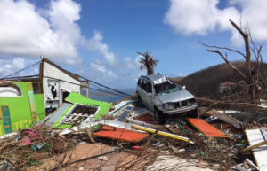 Photo taken in September shows hurricane damaged property on St. John. Monday is the deadline to apply for an SBA loan for help recover from the disaster.