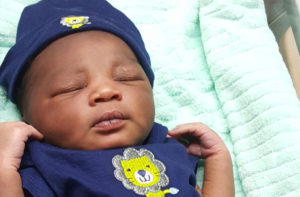 qZakai Joseph, St. Croix's first baby of 2018. (Photo from Juan F. Luis Hospital)