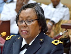 Adj. Gen. Deborah Howell (File photo)