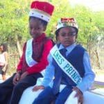 Royalty from Lew Muckle Elementary School charm spectators