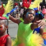 Pearl B. Larsen Elementary troupe performs