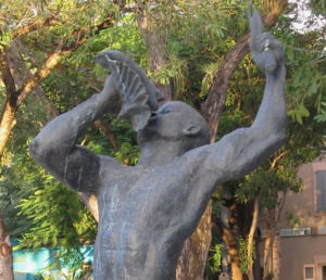 The iconic statue that symbolizes freedom in the U.S. Virgin Islands. (File photo)