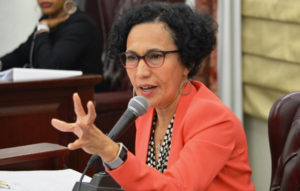 Sen. Nereida Rivera-O’Reilly said her bill, which she thought was pretty straightforward, became a grenade in the room' during a hearing Tuesday. (File photo)
