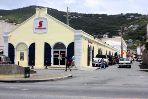 Scotiabank on St. Thomas. (Source file photo)