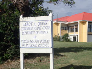 The Bureau of Internal Revenue building on St. Croix.