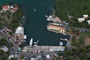 The Victor Sewer Marine Facility on St. John, where VIPA will begin construction of a new Customs and Border Protection Building. (Photo from VIPA)