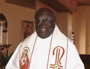 Bishop Emeritus Elliot Thomas (Photo from Catholic Islander magazine)