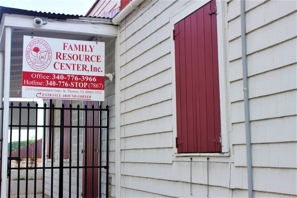 The Family Resource Center on St Thomas is one of the agencies providing assistance for victims of domestic violence and sex-related crimes. (Source photo by Bethaney Lee)