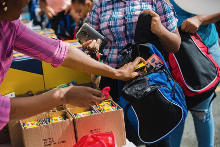 My Brother’s Workshop, Home Depot Distribute 2,000 Backpacks