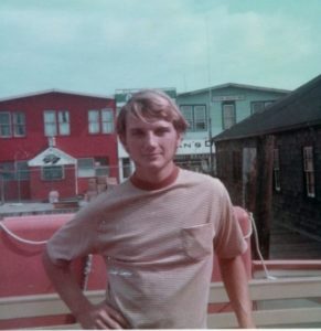 Don Edwards in 1966, just before he left to make his way to the St. Thomas. (Photo provided by Don Edwards)