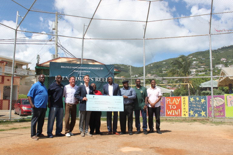 Marriott Owners Donate to Renovate Frenchtown’s Ballfield