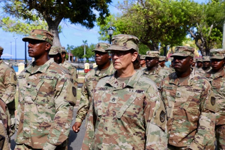 The V.I. Guard Salutes Itself on Its 50th Anniversary