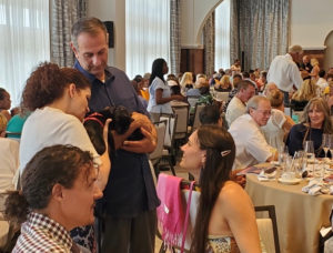 Hundreds of people filled the newly remodeled Ritz-Carlton to raise funds for the Humane Society. (Photo submitted by Annette Zachman)