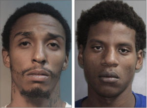 Jiovani Smith, left, and Calijah Brewley were arrested Friday. (VIPD photos)