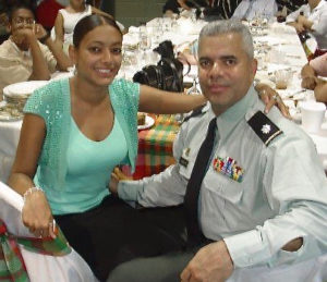 Nicole Canegata and her father Lt. Col. David C. Canegata III. (Photo submitted by Nicole Canegata)