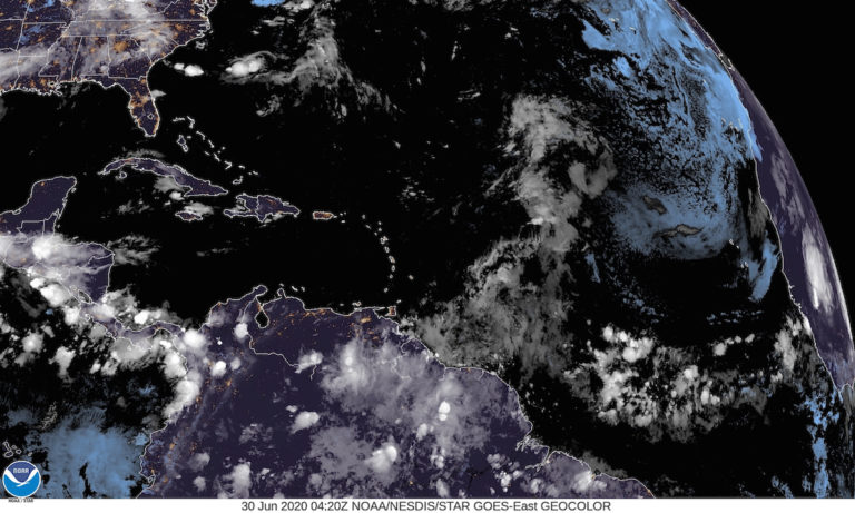 Tropical Wave in Atlantic Shows Little Chance of Developing into Storm