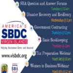 VI SBDC Upcoming Webinars Covid Related Final