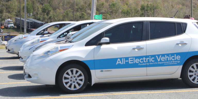Electric Vehicle Rally Emphasizes Green Initiatives Throughout the V.I.