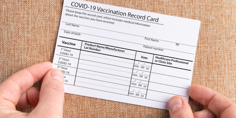 V.I. Joins Legal Fight Against Sale of Fake Vaccination Cards