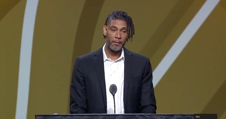 V.I.’s Tim Duncan Makes a Rare Speech a Year After Being Inducted into the NBA Hall of Fame