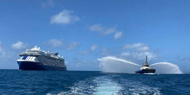 Celebrity Edge Brings First Cruise Passengers to USVI in 15 Months