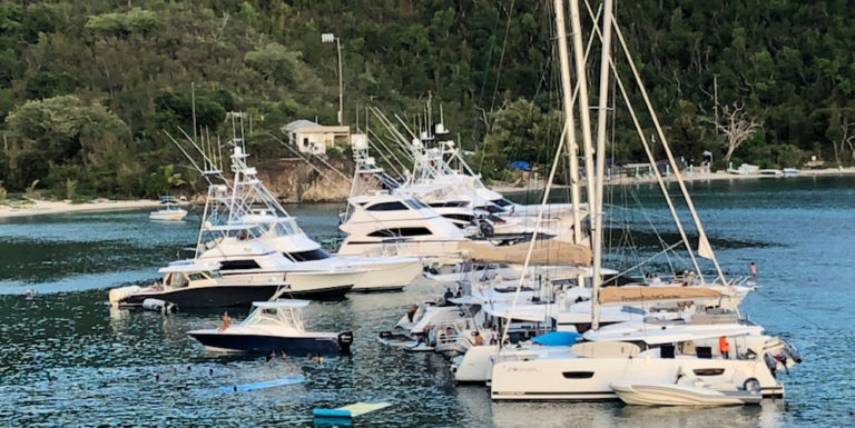 Boating in the V.I., Part 4: Pandemic Leads to Crowding at USVI Anchorages