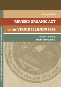 The University of the Virgin Islands has produced a Simplified Organic Act of 1954 eBook. (Photo by UVI)