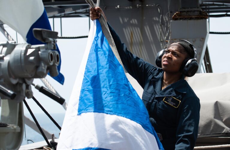 Photo Focus: Serving Her Country in the South China Sea