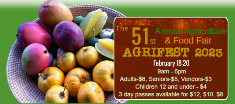 Agrifest Will Open For Three Days On Saturday, Feb. 18