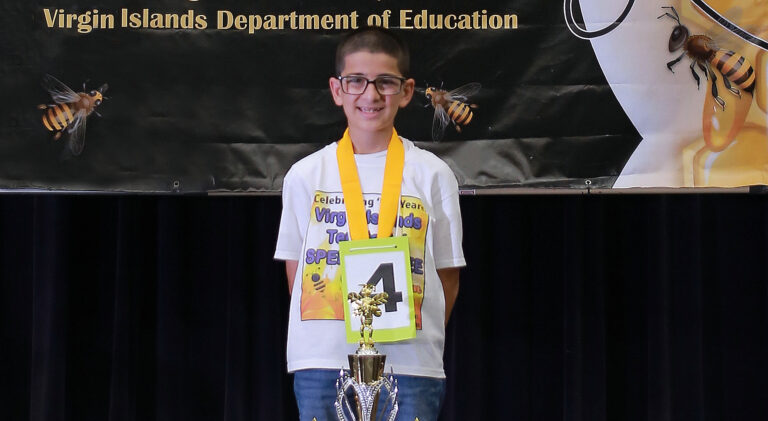 Fifth-Grader Abdel Bazzar is 2023 Territorial Spelling Bee Champ
