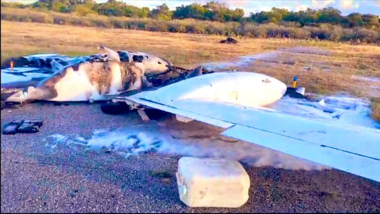 Cocaine-Laden Plane Crashes In Anegada