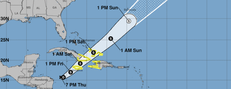 Unsettled Weather, Hazardous Marine Conditions Expected to Impact the USVI and Puerto Rico