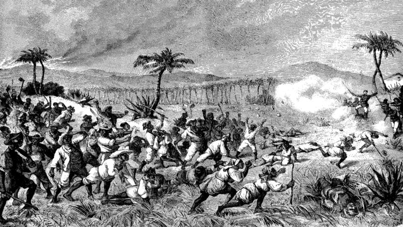 Fireburn labor agricultural riot of 1878. The paper wrote about the 1878”fireburn” insurrection. Richard Hatchett, being the editor of that time, continued to publish the St. Croix Avis under the authority of the Danish West Indies Government. (Image courtesy Wikimedia)