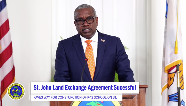 St. John Land Exchange Completion Facilitates New School Construction; V.I. Energy Office Launches Assistance Program