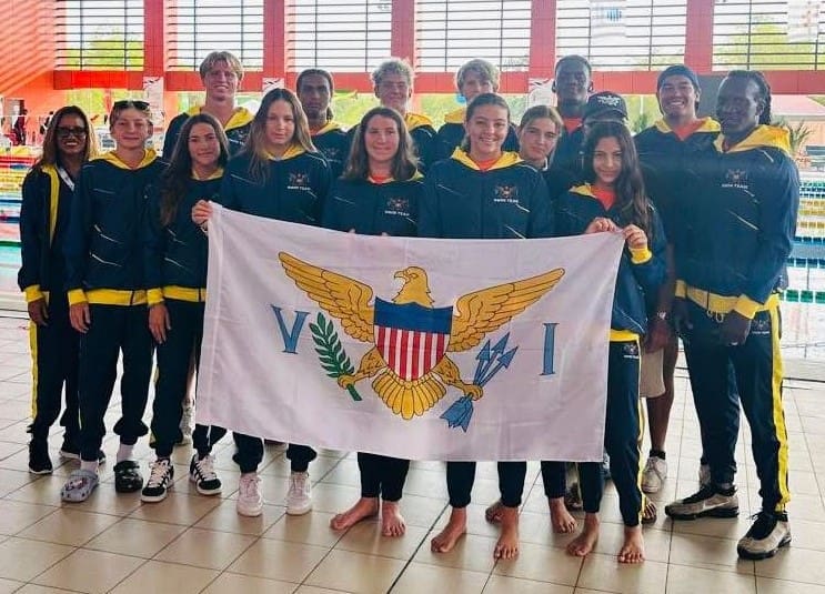 Uszenski Powers USVI Swim Team to Ninth at CARIFTA Games