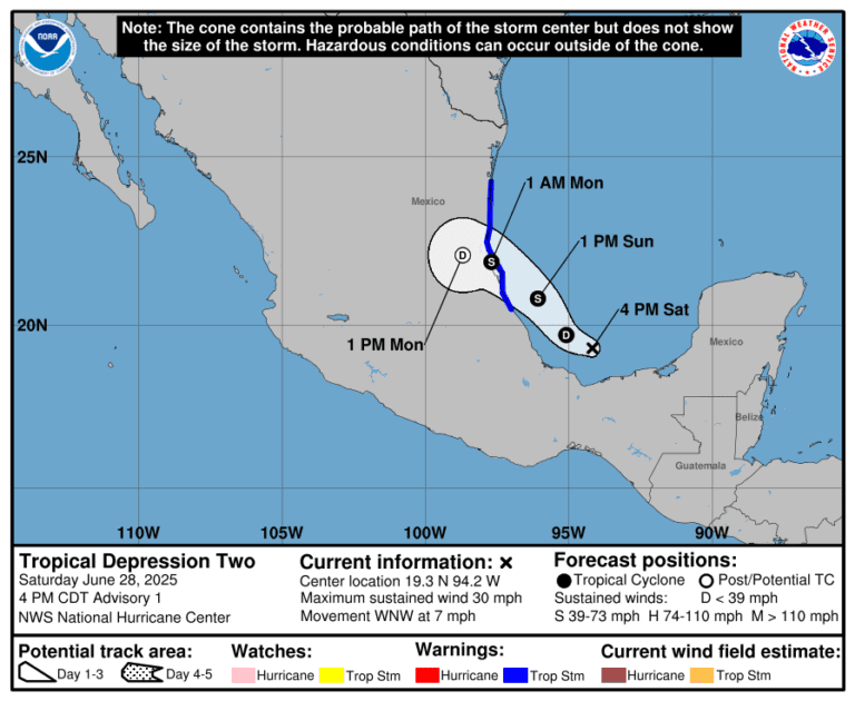 Tropical Wave, Saharan Dust to Impact USVI and Puerto Rico; NHC Monitoring Atlantic and Pacific Systems